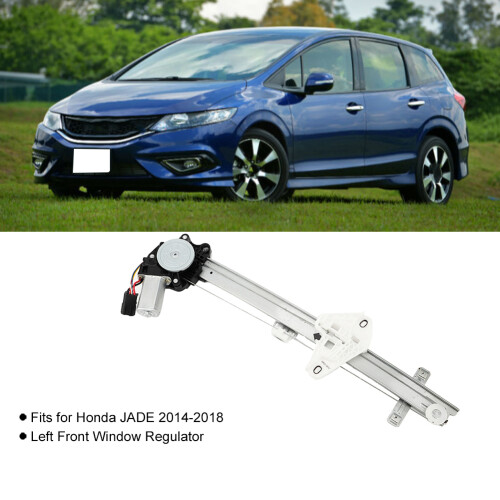 With Motor Power Window Regulator Front Left Auto Down Precise Form Fit Function High Quality Durable Rust Proof Corrosion Resistant Easy 2