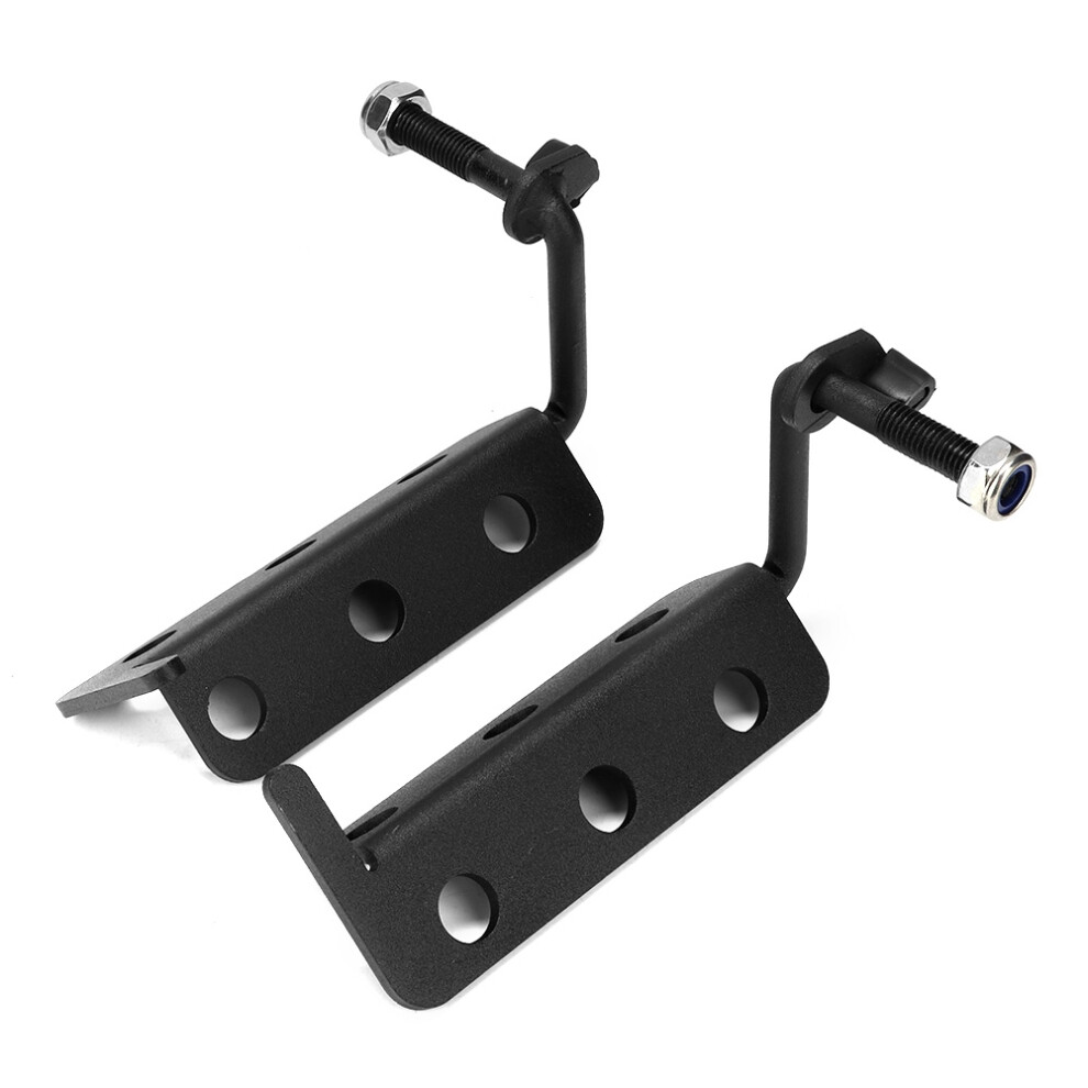 Front Foot Rest Pedals For Jeep Wrangler Jk Jl Jlu 2007-2021 And Gladiator Jt, Durable Anti Corrosion Metal Step With Aggressive Tread Design And 9483153201646