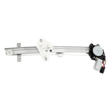 With Motor Power Window Regulator Front Left Auto Down Precise Form Fit Function High Quality Durable Rust Proof Corrosion Resistant Easy