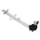 With Motor Power Window Regulator Front Left Auto Down Precise Form Fit Function High Quality Durable Rust Proof Corrosion Resistant Easy 4