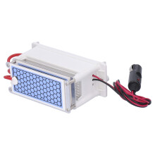 Ozone Generator for Home Use, Portable Ozone Generator with Micro Gap Dielectric Discharge Technology, Ceramic Ozonizer for Air Water Purification,