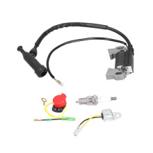 Motor-Wartungs-Upgrade für Gx160/Gx200: Hochleistungszündspule für zuverlässigen Start Ihres Rasenmähermotors, kompatibel mit Honda