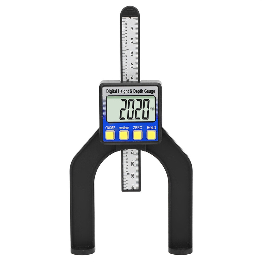 Innovative Woodworking Ruler, Magnetic Self Standing Feet For Stable Height And Depth Measurement On Router Tables 9340959958306