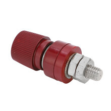 Battery Binding Post For Mount Panels Battery Box, Nut Systems Extend, Terminal Distribution Stud Connector Terminals For Automotive Marine Use (M8