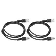 Cavo di prolunga coassiale per applicazioni video BNC, cavo di prolunga BNC maschio-femmina 50 Ohm RG174 con conduttore in rame puro per un