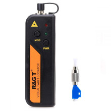 Fiber Optic Cable Tester for Telecommunications, Visual Fault Locator with Universal FC, SC, ST, LC General Interface and Constant & Stable Output