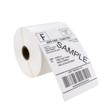 Shipping Labels 4x6 Inch, Permanent Adhesive Thermal Direct Labels Roll with Perforation, Water Resistant Oil Resistant Scratch Resistant Fade
