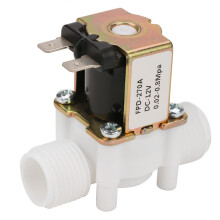 Elektrický solenoidový ventil pro regulaci vody, odolává extrémním vysokým tlakům a teplotám, stabilní výkon s normálně uzavřeným