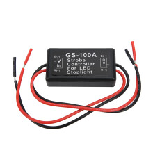 Controlador estroboscópico duradero, intermitente para luz de freno trasera, protección contra cortocircuitos, resistente al agua para coches,