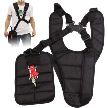 Double Shoulder Strap Comfort Harness, Universal Strimmer with Weight Distribution Technology for All-day Gardening Comfort