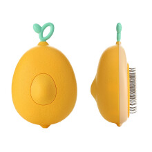 Cat hair comb, pet massage brush, pet hair removal comb for dogs and cats, pet grooming comb, bath accessories, cat comb for cats, yellow lemon yellow
