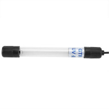 (As show, One size) Waterproof Aquarium Fish Tank Submersible Light Pond Pool UV Sterilizer Lamp 7W