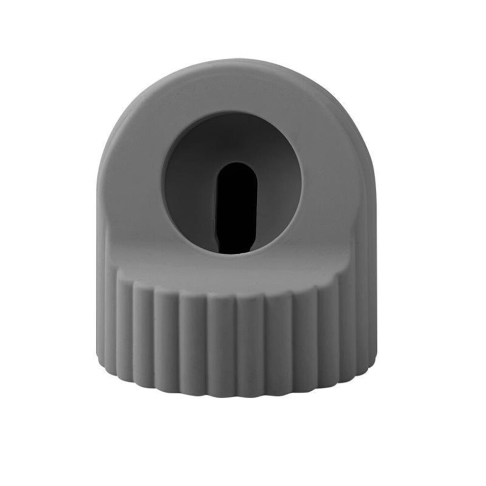 Silicone Charger Stand For Apple Watch Series 310 Se 3849Mm Dock Charging Desktop Holder Gray 9189345011924