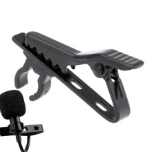 'Microphone Clip, 10 x Lavalier Microphone Clip, Metal Microphone Tie Clamp, Lightweight Lapel Microphone Clamp Mount for Online Education'