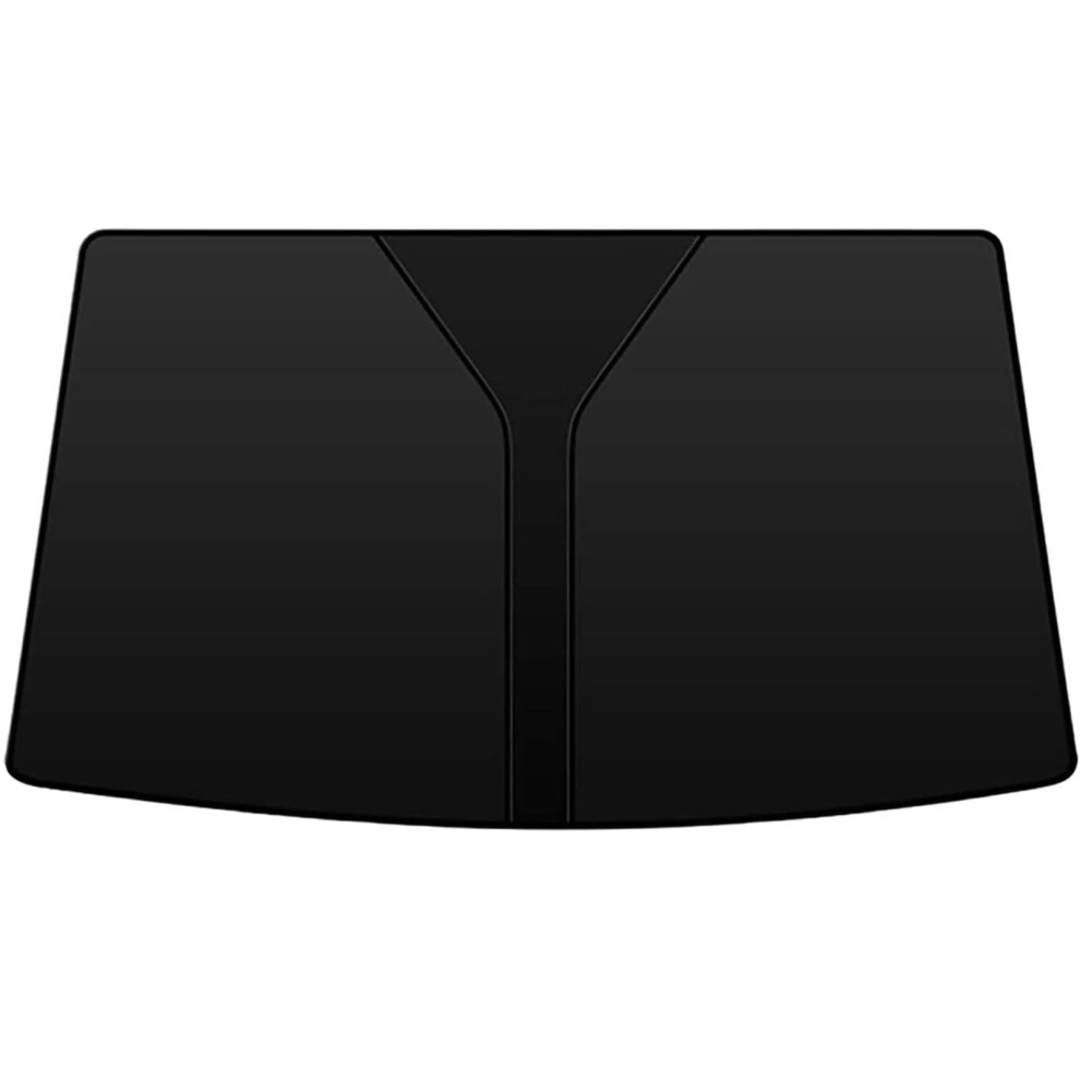 Car Windshield Sun Shade For Mercedesbenz Gl X164 Suv 20062012, Foldable Reflective Uv Protector, Black 9347817578041