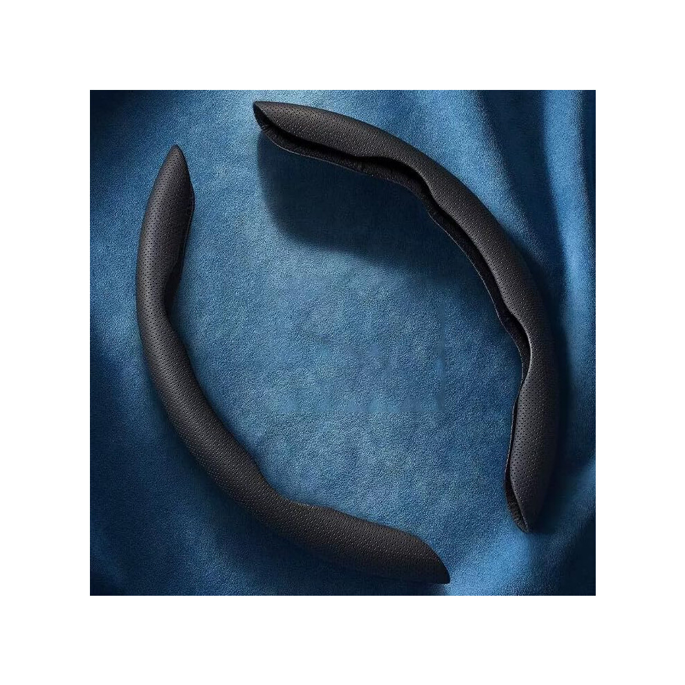 Steering Wheel Cover For Citroen Ds Spirit Ds3 Ds4 Ds5 38 Cm, Nonslip Breathable Soft 9412369065605