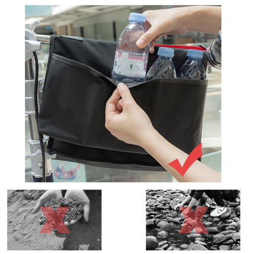 Sac de sable de transport pratique pour la stabilité du support 1