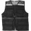 Breathable Reflective Work Vest with Clear Reflection Pocket and Zipper Front 4