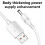 USB to DC5.5x2.1mm Power Lines 1 Meter for Everyday Electronic 4