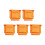 Protecteur de couverture de chaussure chaude de caméra-Orange 1