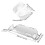 Housse de protection transparente en TPU-coquille de cristal 3