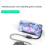 USB C to USB 2.0 Cable Short USB C to-1m Bend left right case 3
