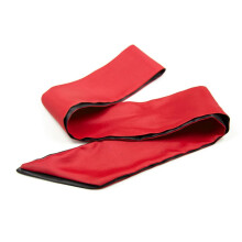 Satin Red Purple Eye Covers Bindfold Ribbon Accessory One Size Bedroom Use