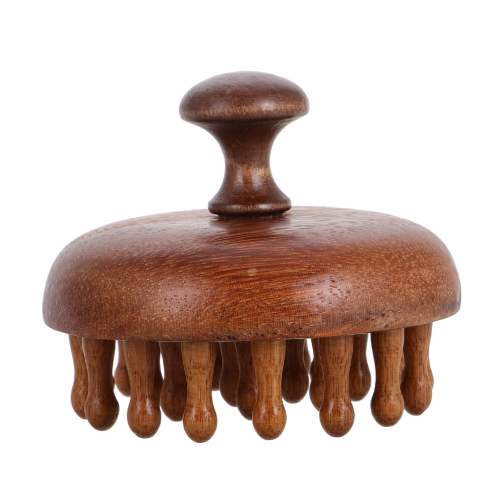 Wooden meridian comb tool scalp brush for wet hair wide toothbrush hair massager