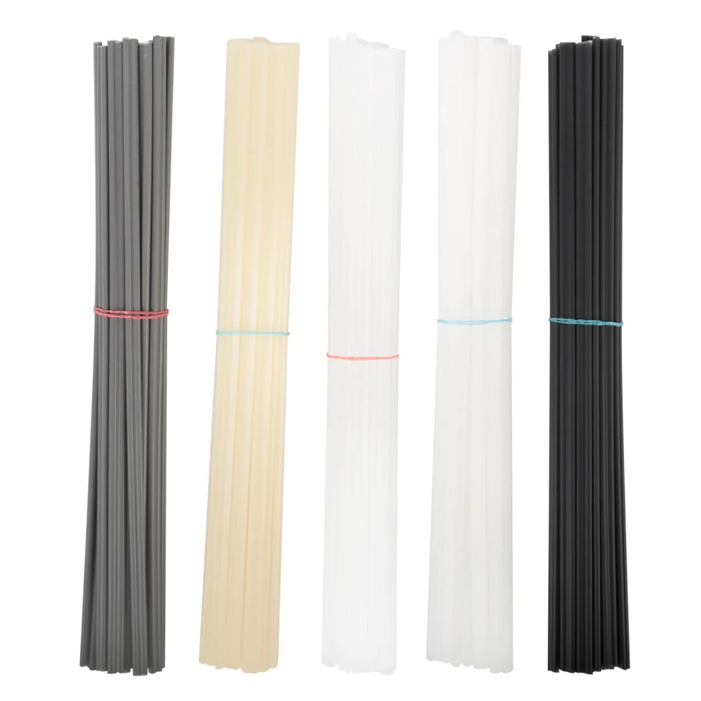 Welding Kit Plastic Welding Rods Set For Abs Pp Pvc Pe, 200Mm Length, 5X2mm Electrodes Sticks, Mixed 20Pcs 9189345012303