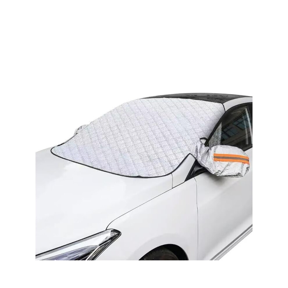 Car Windscreen Cover Sunshades For Byd Han Front Window Sunshades All Weather Exterior Accessories Silver 9365049873000