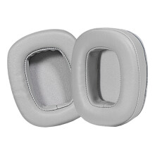 Soft Sponge Ear Pads Easy Maintenance Earbud-Gray Protein skin