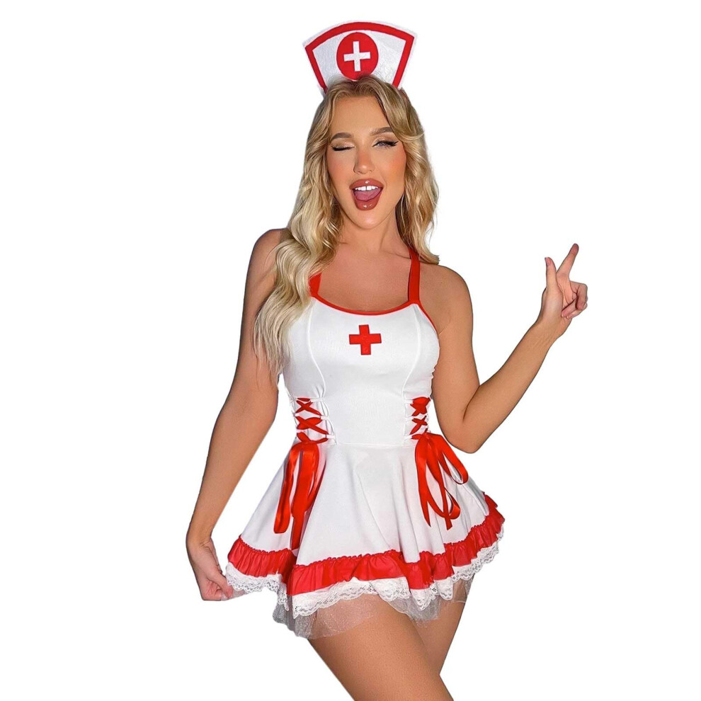 Sexy Underwear for Women Lingerie Temptation Roleplay Lingerie Set Halloween Costume Nurse