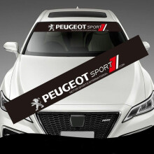 Car Sunstrip for Peugeot 2008 3008 4008 5008 20102015 SelfAdhesive Windscreen Sun Strip Sticker Front And Rear Sunshade