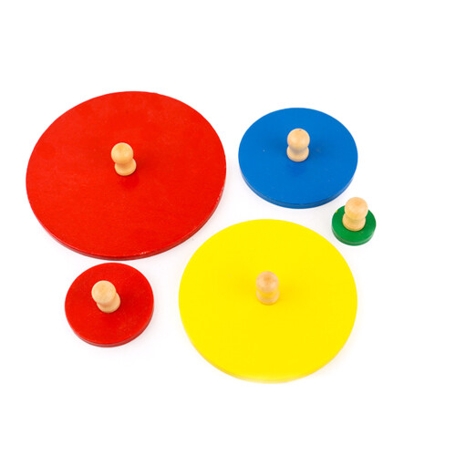 Set 6 Pannello Geometrico Gioco Con