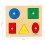 Set 6 Pannello Geometrico Gioco Con 5