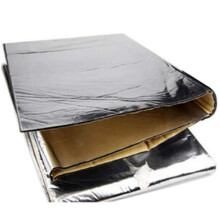 Car Sound Deadener Mat Bonnet Insulation Aluminum Foam For Engine Noise Reduction And Heat Keep Warm Sticker Accessory
