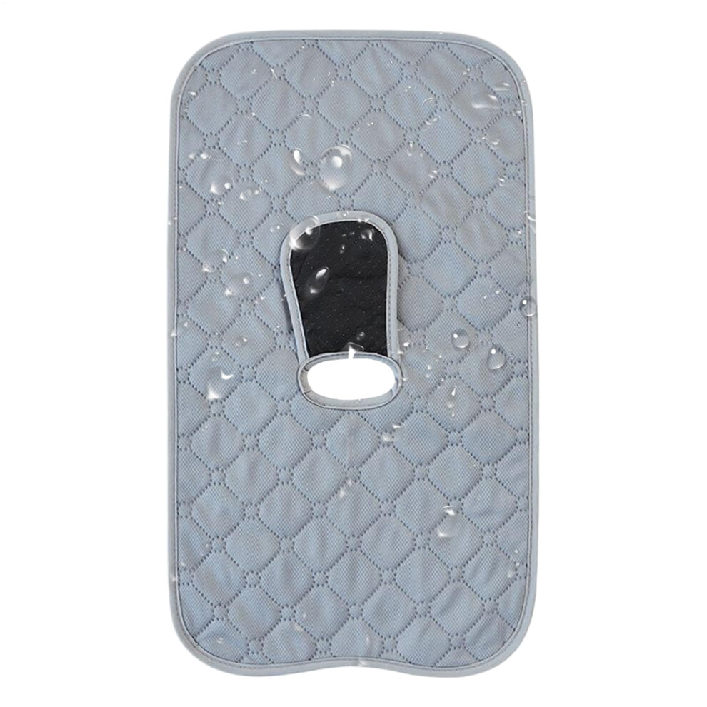 Potty Training Carseat Protector Waterproof Nonslip Diaper Pad For Car Seats And Strollers Portable Changing Pad Gray