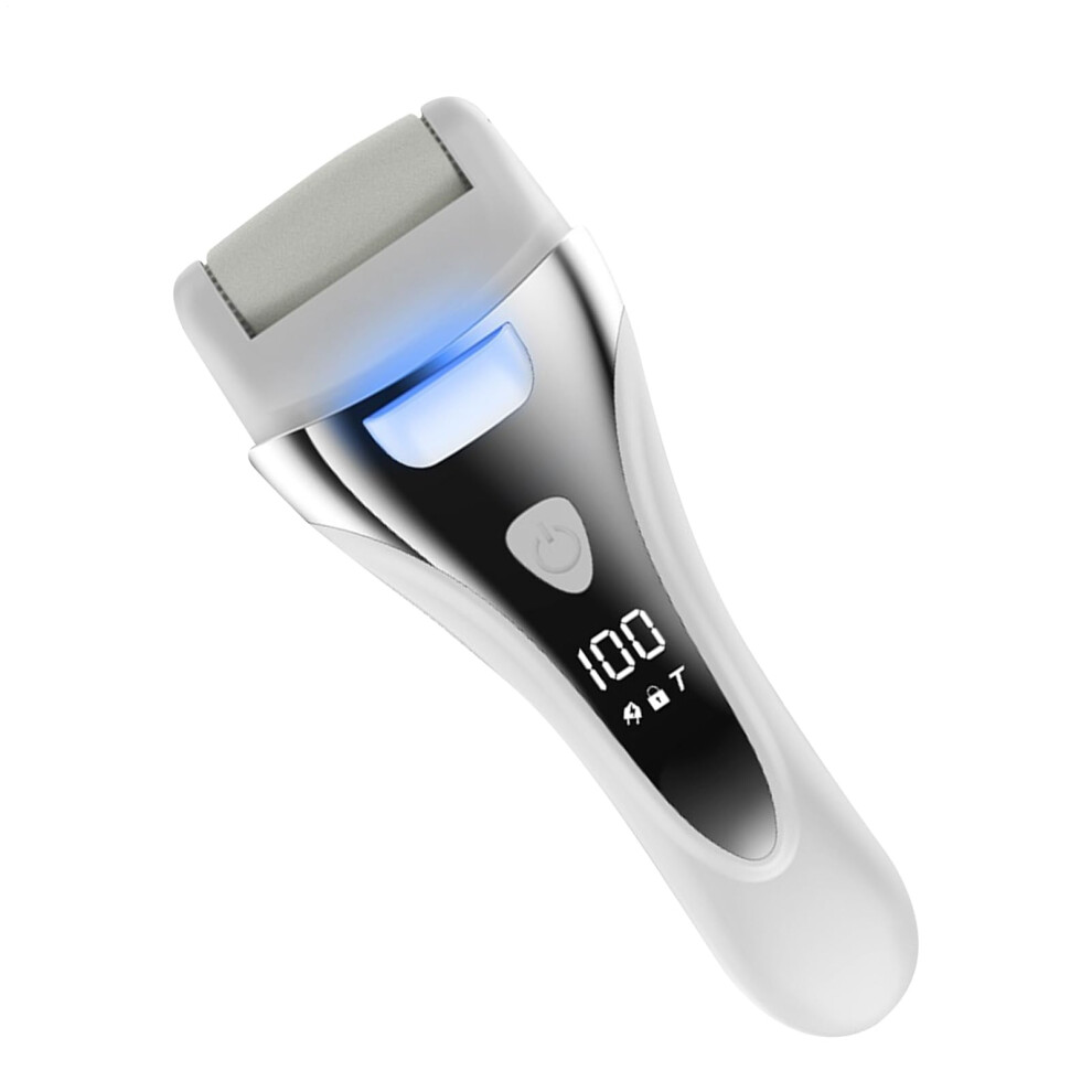 Rechargeable Foot Callus Remover Cordless Electronic Foot File Portable Waterproof Foot Scrubber For Pedicure