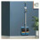 Rotating Blue Broom Set Rotating Head Dustpan And Brush Combo Foldable Shovel Compact Storage 1