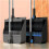 Rotating Blue Broom Set Rotating Head Dustpan And Brush Combo Foldable Shovel Compact Storage 2