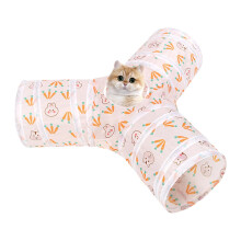 Foldable Tunnel Bed for Cats Cat Cave House Tunnel Cat Tunnel Bed Polyester Cat Tunnel Tube
