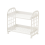 Elegant Table Shelf Organizer For Your Cosmetics, Adjustable Plastic Storage Rack With Solid Colors For Any Room 1