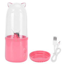 Storcător de fructe electric din oțel inoxidabil, ideal pentru călătorii, cu cană, 500 ml, design portabil și reîncărcabil prin USB pentru