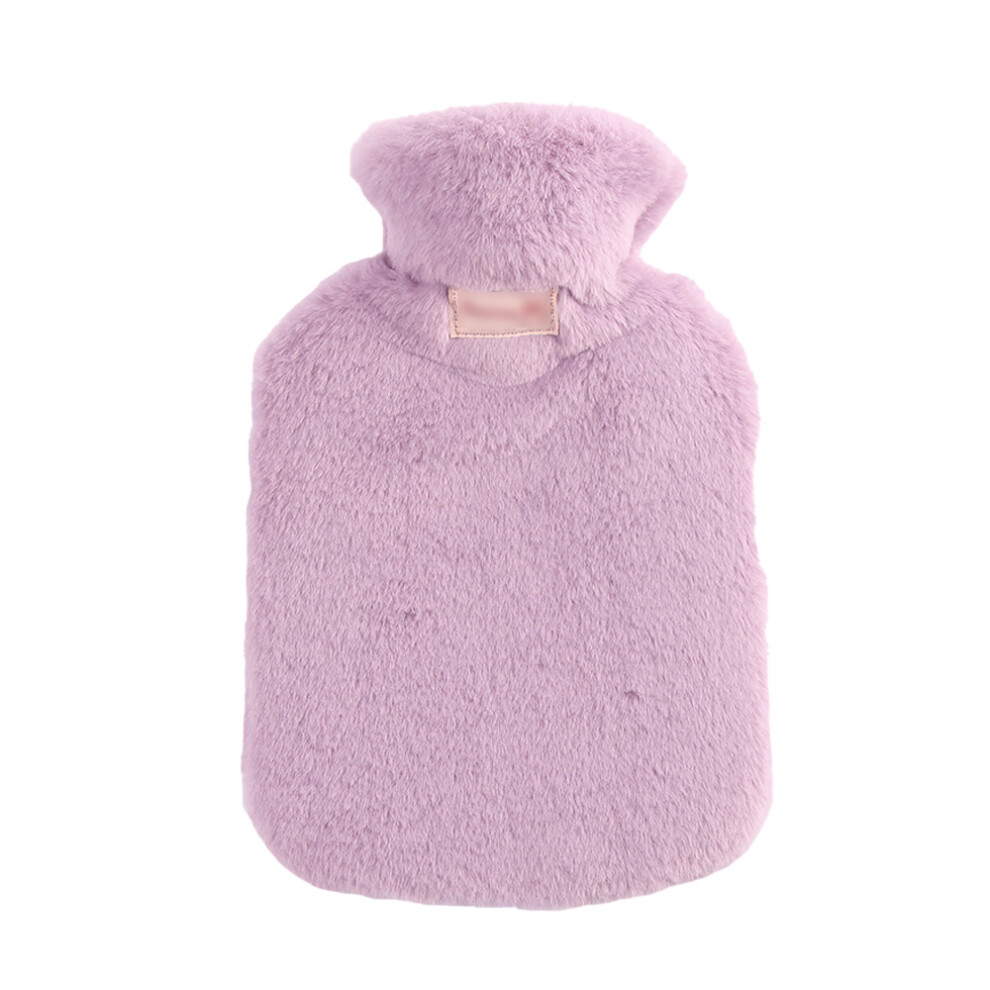 Premium Classic Rubber Hot Water Bottle For Multi-purpose Warmth, Soft Plush Cover With Heat Retention And Anti-explosion Safety