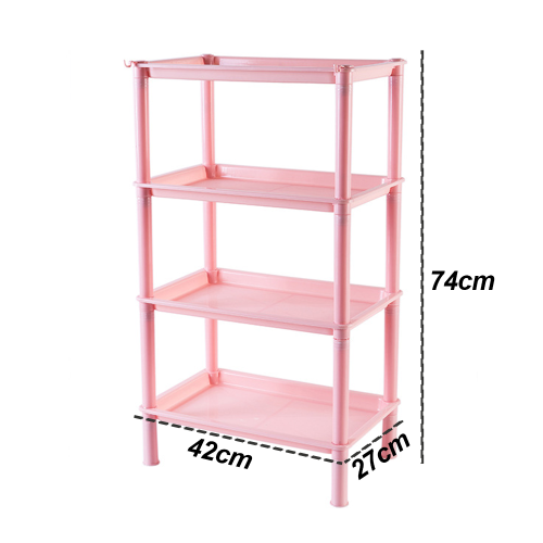 Versatile Usage Storage Rack, Smooth Rolling Casters For Easy Mobility, Suitable For Kitchen, Office, Laundry, Pet, And Bathroom Areas 1