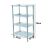 Rustproof MultiLayer Stand For Wet Areas, Waterproof Rustproof Material Easy Assembly Shower Caddy With Reinforced Handle, Ventilated Baskets And Lock 2