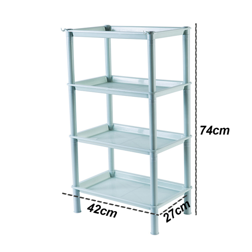 Rustproof MultiLayer Stand For Wet Areas, Waterproof Rustproof Material Easy Assembly Shower Caddy With Reinforced Handle, Ventilated Baskets And Lock 1