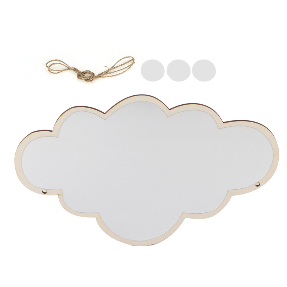 Decorative Cloud Mirror, Non-Slip Shatterproof Mirror For Childrens Playroom, Wall Sticker Mirror Enhancing Home Decor, 3PCS