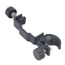 RTK Pole Clamp, Aluminium Alloy Data Collector Cradle Holder, Portable Data Collector Mount for Highway Surveying, Technical Measurement
