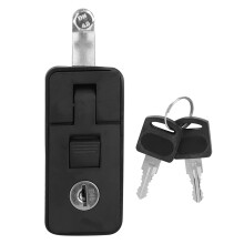 Sturdy Cabinet Door Knob Latch Lock Zinc Alloy Key Locking Weather Resistant Compression Fastener for Electrical Boxes Trailers Tool Storage Units